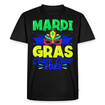 Équipage de croisière Mardi Gras 2023 Mardi Gras Geschen (Garantie du prix le plus bas) - T-shirt Premium bio Homme - noir - Devant - Nico (187cm)