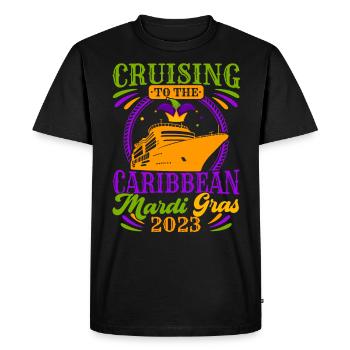 Croisière Caraïbes Mardi Gras 2023 Mardi Gr - T-shirt Premium bio Homme - noir - Devant - Nico (187cm)