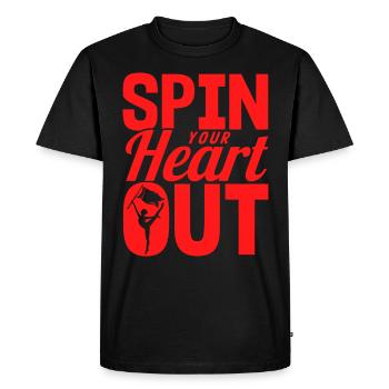 Turn Your Heart Out Flagguard Gift - T-shirt Premium bio Homme - noir - Devant - Nico (187cm)