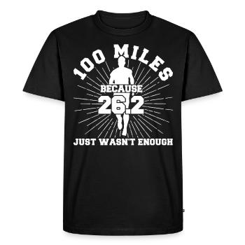 Ultralauf Ultramarathonläufer Marathonläufer Gesch - T-shirt Premium bio Homme - noir - Devant - Nico (187cm)