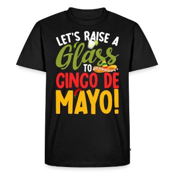 Cinco De Mayo Party Viva Mexico Cinco De Mayo Lehr - T-shirt Premium bio Homme - noir - Devant - Nico (187cm)