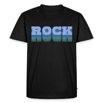 Géologie - T-shirt Premium bio Homme - noir - Devant - Nico (187cm)