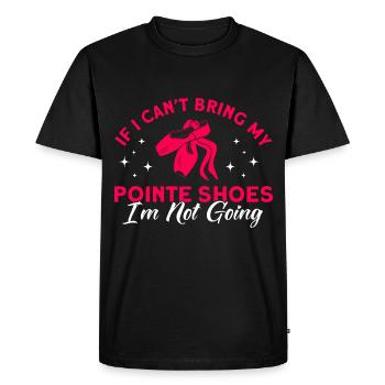 Ballet Danse Ballet Danse Ballerine Cadeau - T-shirt Premium bio Homme - noir - Devant - Nico (187cm)
