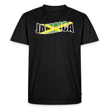 Jamaïque - T-shirt Premium bio Homme - noir - Devant - Nico (187cm)
