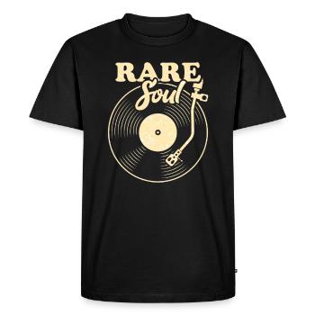 Musique soul jazz - T-shirt Premium bio Homme - noir - Devant - Nico (187cm)