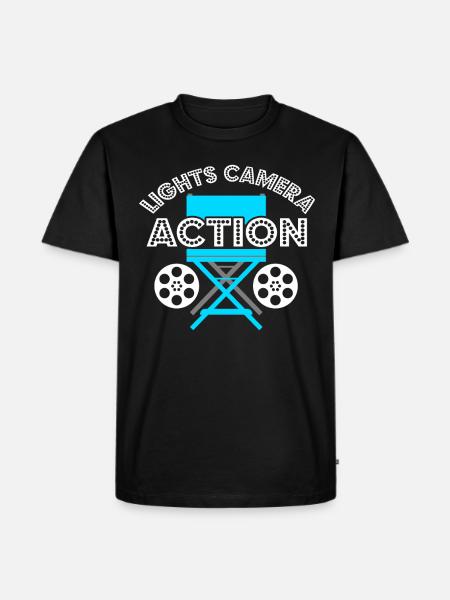 Acteur réalisateur - T-shirt Premium bio Homme - noir