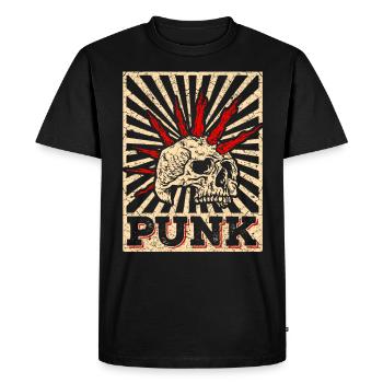 Cadeau de concert de groupe de punk rock - T-shirt Premium bio Homme - noir - Devant - Nico (187cm)