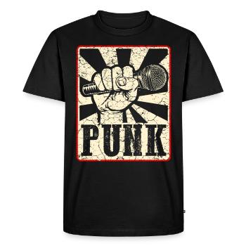 Cadeau de concert de groupe de punk rock - T-shirt Premium bio Homme - noir - Devant - Nico (187cm)