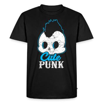 Punk rock musique punk rocker punks punk cadeau - T-shirt Premium bio Homme - noir - Devant - Nico (187cm)