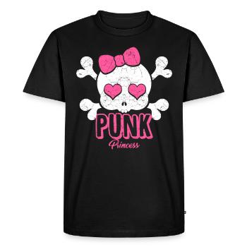 Punk rock musique punk rocker punks punk cadeau - T-shirt Premium bio Homme - noir - Devant - Nico (187cm)