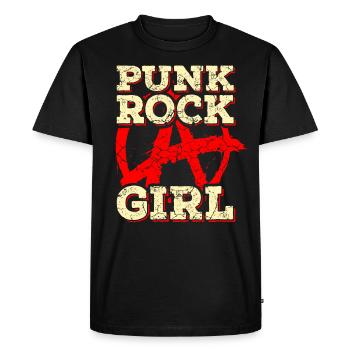 Punk rock musique punk rocker punks punk cadeau - T-shirt Premium bio Homme - noir - Devant - Nico (187cm)