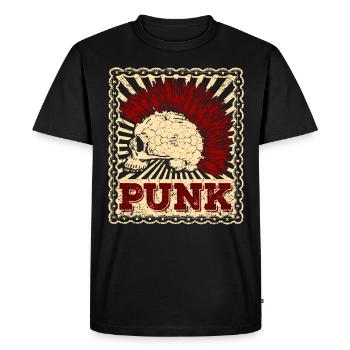 Punk Punk Rock Musique Punks Anarchy Punk Gift - T-shirt Premium bio Homme - noir - Devant - Nico (187cm)