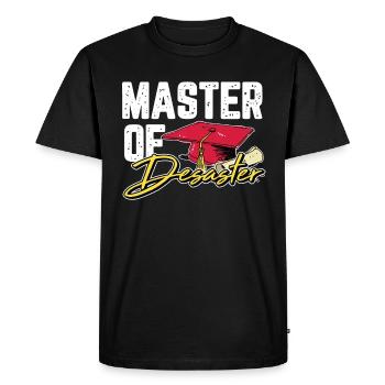 Cadeau de fin d'études de Master of Catastrophe - T-shirt Premium bio Homme - noir - Devant - Nico (187cm)