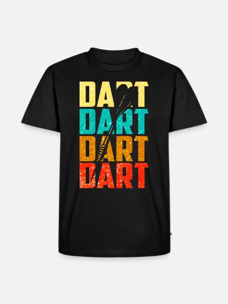 Dart Player Dart Player Gift - Men's Premium Organic T-Shirt - black