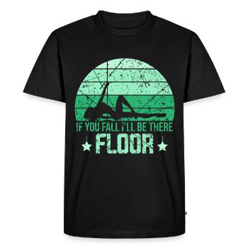 Pole Dance - Men's Premium Organic T-Shirt - black - Front - Nico (187cm)