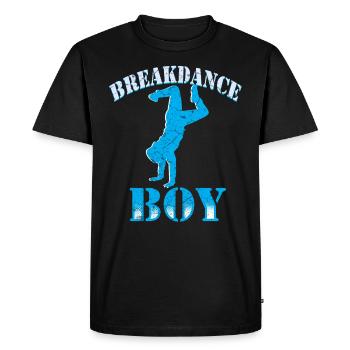 Breakdance Jeunes Enfants - T-shirt Premium bio Homme - noir - Devant - Nico (187cm)