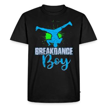 Breakdance Jeunes Enfants - T-shirt Premium bio Homme - noir - Devant - Nico (187cm)