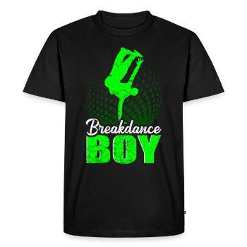 Breakdance Jeunes Enfants - T-shirt Premium bio Homme - noir - Devant - Nico (187cm)