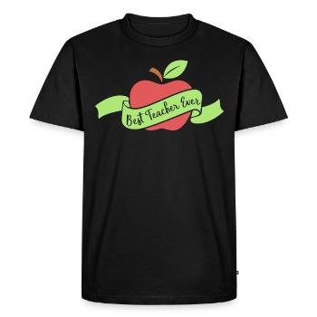Teacher Teacher Gift Lecturer Lecturer Sweet Shirt - Men's Premium Organic T-Shirt - black - Front - Nico (187cm)