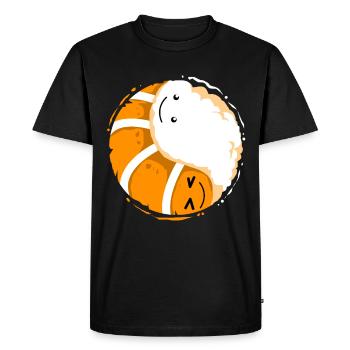 Sushi Go Riz Japon Tokyo Miso Nigiri Maki Udon - T-shirt Premium bio Homme - noir - Devant - Nico (187cm)