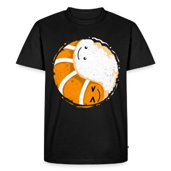 Sushi Go Riz Japon Tokyo Miso Nigiri Maki Udon - T-shirt Premium bio Homme - noir - Devant - Nico (187cm)