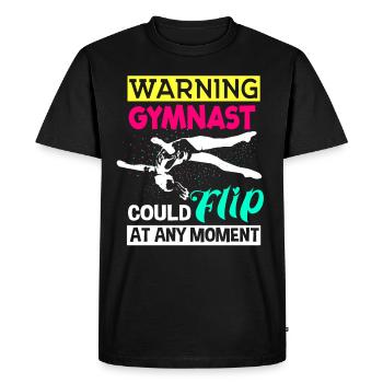 Gymnastique Main Stand Gymnastique Gymnastique Cadeau - T-shirt Premium bio Homme - noir - Devant - Nico (187cm)