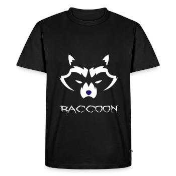 Raton Laveur - Raton Laveur - T-shirt Premium bio Homme - noir - Devant - Nico (187cm)