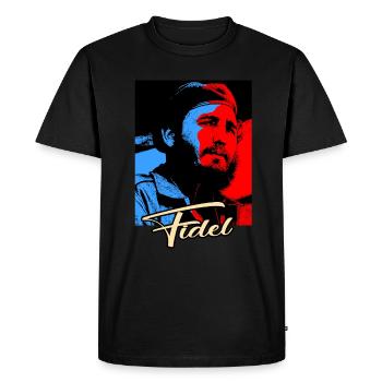 Communism Lenin Marx Class Struggle Social - Men's Premium Organic T-Shirt - black - Front - Nico (187cm)