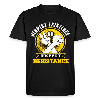 Communism Lenin Marx Class Struggle Social - Men's Premium Organic T-Shirt - black - Front - Nico (187cm)
