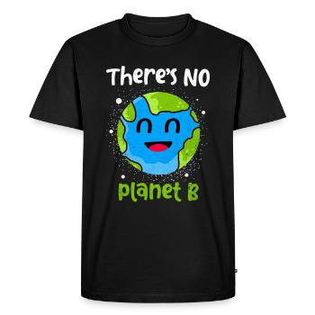 Jour de la Terre - T-shirt Premium bio Homme - noir - Devant - Nico (187cm)