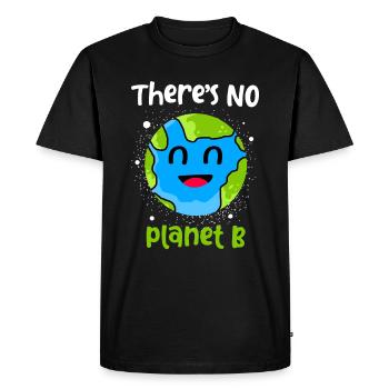 Climate Change Earth Day Environmental Protection Eco Organic Earth - Men's Premium Organic T-Shirt - black - Front - Nico (187cm)