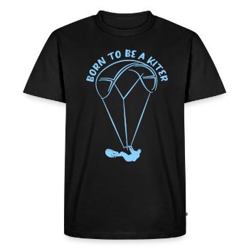 Kiteboard - T-shirt Premium bio Homme - noir - Devant - Nico (187cm)