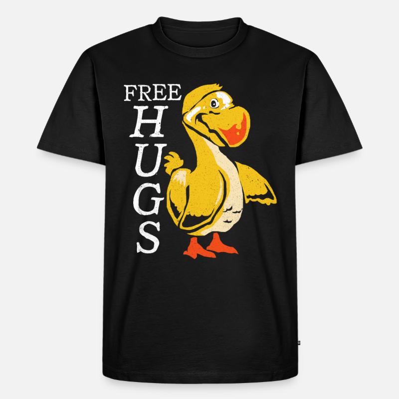 Dodo - Männer Premium Bio T-Shirt - Schwarz