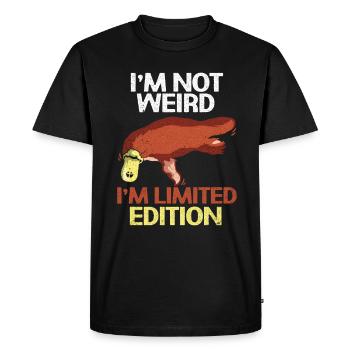 Bec d’abel - T-shirt Premium bio Homme - noir - Devant - Nico (187cm)