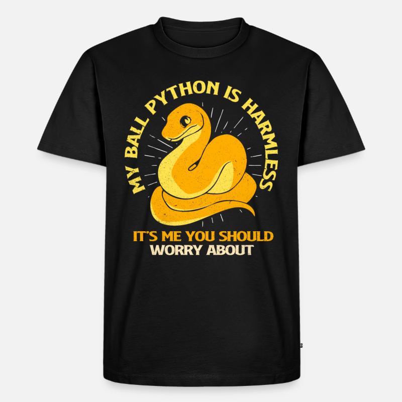 Python - T-shirt Premium bio Homme - noir