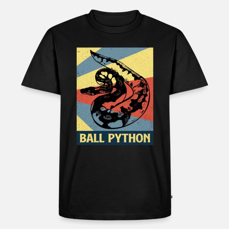 Python - T-shirt Premium bio Homme - noir