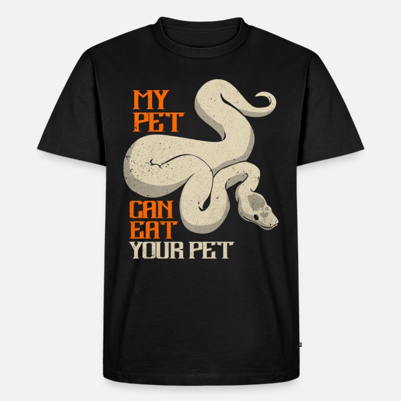 Python - T-shirt Premium bio Homme - noir