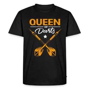 Dard - T-shirt Premium bio Homme - noir - Devant - Nico (187cm)
