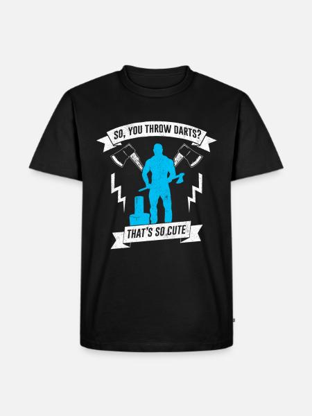 bûcheron - T-shirt Premium bio Homme - noir