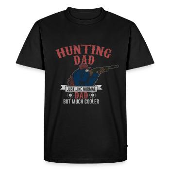Chasse Chasse - T-shirt Premium bio Homme - noir - Devant - Nico (187cm)