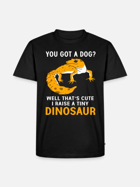 Gecko Lizard Geckos Reptile Reptiles - Men's Premium Organic T-Shirt - black