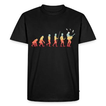 Bassist - T-shirt Premium bio Homme - noir - Devant - Nico (187cm)