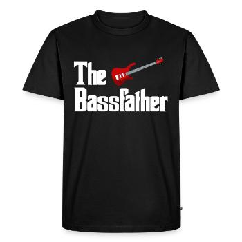 Bassist - T-shirt Premium bio Homme - noir - Devant - Nico (187cm)