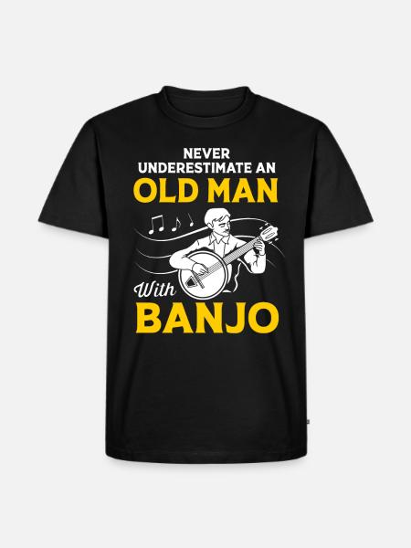 Bluegrass - Men's Premium Organic T-Shirt - black