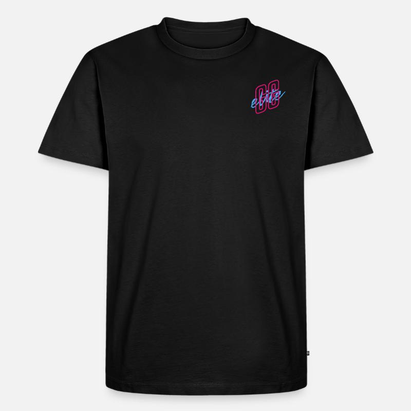 GGElite Scripted Vibe Logo - Männer Premium Bio T-Shirt - Schwarz