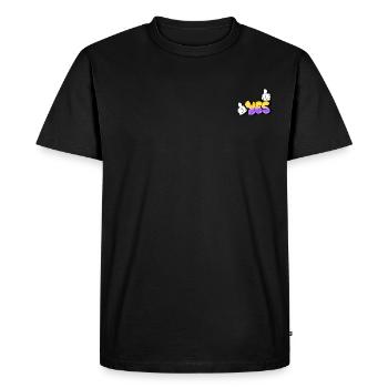 T-shirt Yes cool Logo - Men's Premium Organic T-Shirt - black - Front - Nico (187cm)