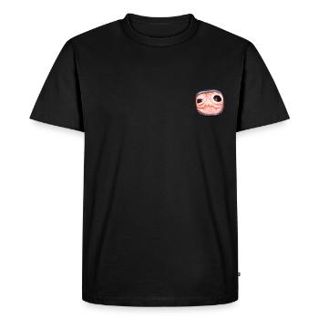 Monstre t-shirt, monstre tee, cadeau - T-shirt Premium bio Homme - noir - Devant - Nico (187cm)