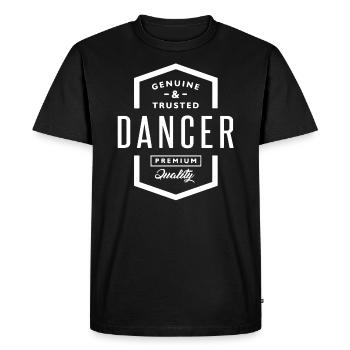 Dancing dance floor dance sport dancing instructor dancer - Men's Premium Organic T-Shirt - black - Front - Nico (187cm)