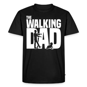 Vatertag - Männer Premium Bio T-Shirt - Schwarz - Vorne - Nico (187cm)