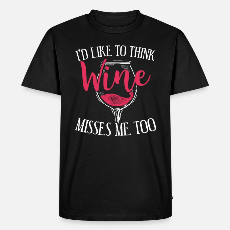 Annonce de grossesse drôle - T-shirt Premium bio Homme - noir